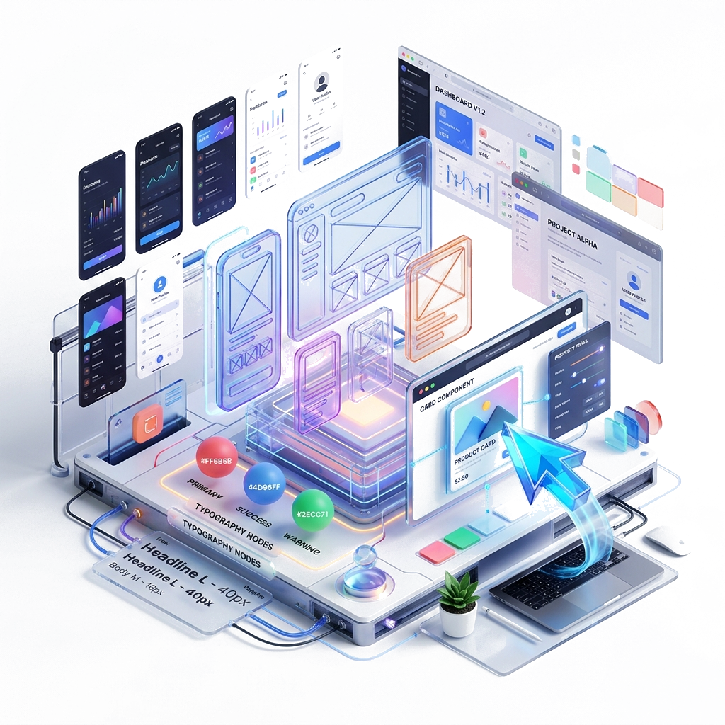 UI/UX Design - Design Systems and Prototype Workflows