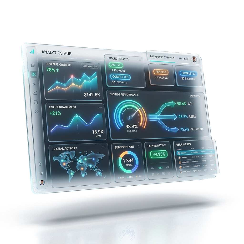 Web Application Development - Cloud Analytics and Dashboards